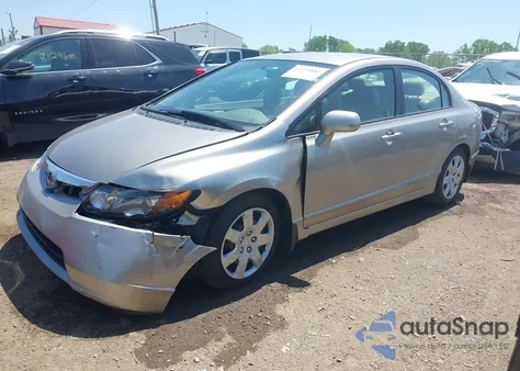 2006 Honda Civic Lx z USA, uszkodzony, nr VIN 1HGFA16596L060979